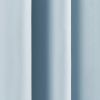 52 x 54 inch Solid Light Blue Thermal Blackout Curtain Panels - Set of 2