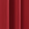 52 x 72 inch Solid Red Thermal Blackout Curtain Panels - Set of 2