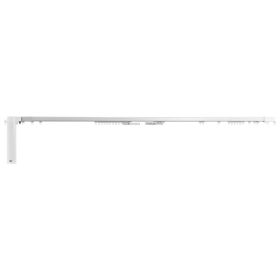 Smart Electric Curtain Track, 71-118 inch Adjustable Length, Motorized Rod with Remote, Ceiling and Wall Mount